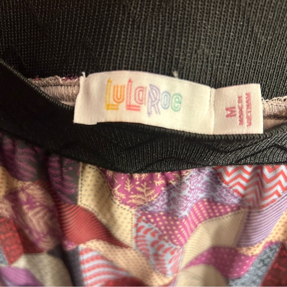 Lularoe patchwork Lola skirt - Medium - Picture 2 of 4